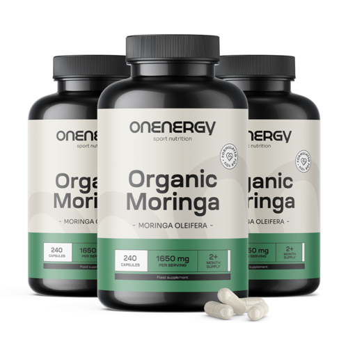 3x BIO Моринга 1650 мг, общо 720 капсули