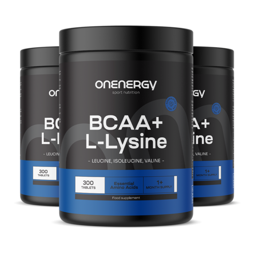 3x BCAA + L-лизин, общо 900 таблетки