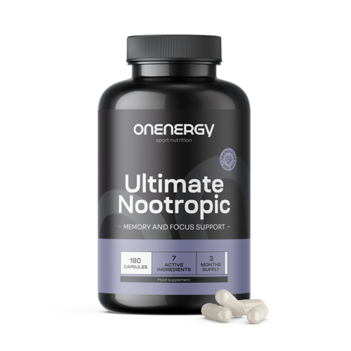 Ultimate Nootropic – комплекс за подкрепа на когнитивната функция, 180 капсули